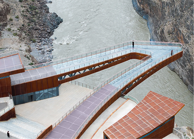 Measure the Nujiang River with your body